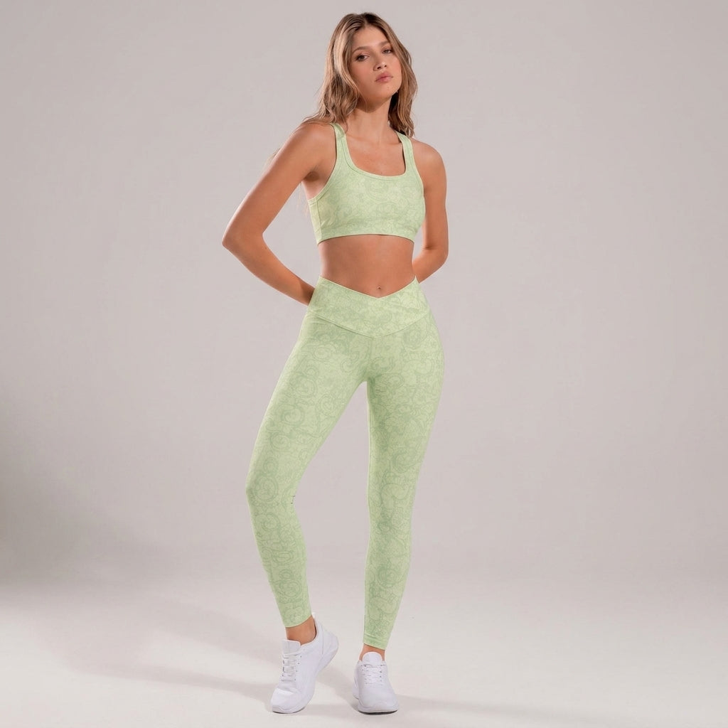 Verde Print - Tops