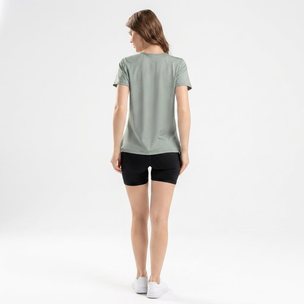 Gris Verdoso - Camisa Deportiva